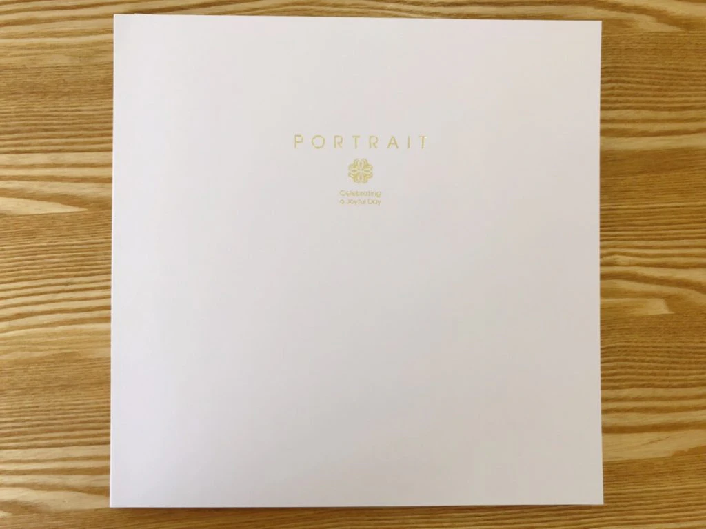 写真台紙が届いた状態