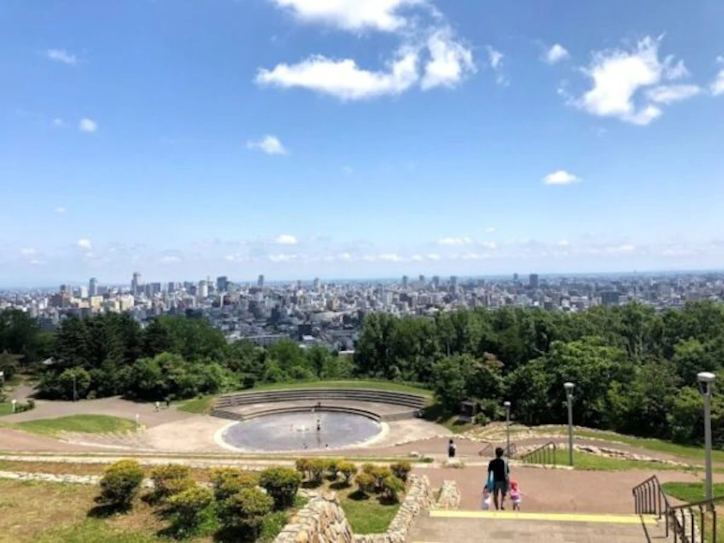 公園からの眺め