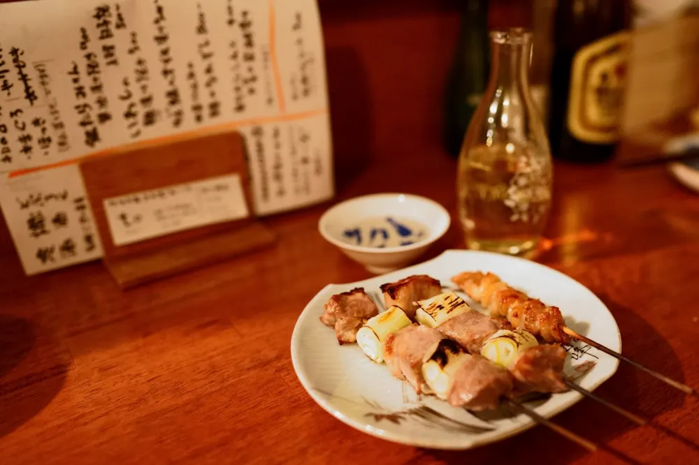 酒と肴 さかずき