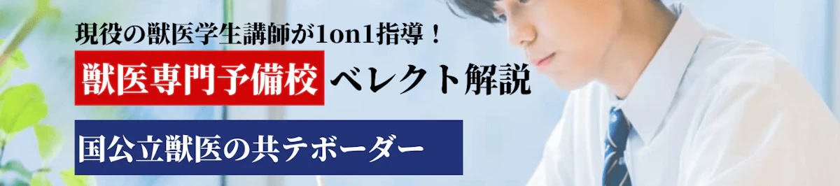 2026年度】国公立獣医学部の共通テストボーダー得点率と受験戦略