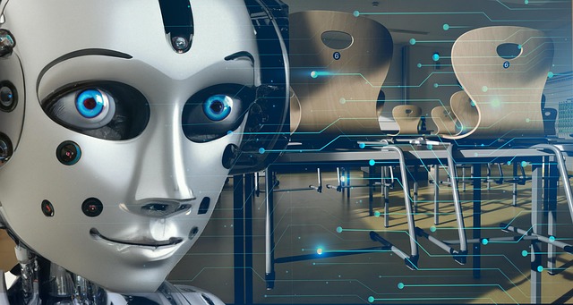 生成されたai, ロボット, アンドロイド, 人間, クラス, 教師の不足, テクノロジー, 将来, チャットポイント, ai, 人工知能, コンピュータ ・ サイエンス, 学ぶために, 学校, クラスルーム