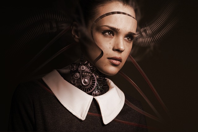 ロボット, 女性, 顔, 泣く, 悲しい, 悲しい女の子, 人工知能, 将来, 機械, デジタル, テクノロジー, ロボット工学, 女の子, 人間, アンドロイド, 回路基板, バイナリ, 接続, サイボーグ, デジタル化, sf, ai