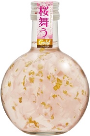 Sakura-Mau Gold Peach flavor Liqueur 300ml Alc.9%