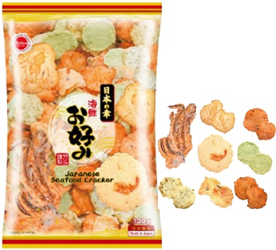 Japanese Seafood Cracker Kaisen Okonomi