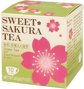 Tea-Boutique Sweet Sakura Tea <Green Tea> (Tea Bag)