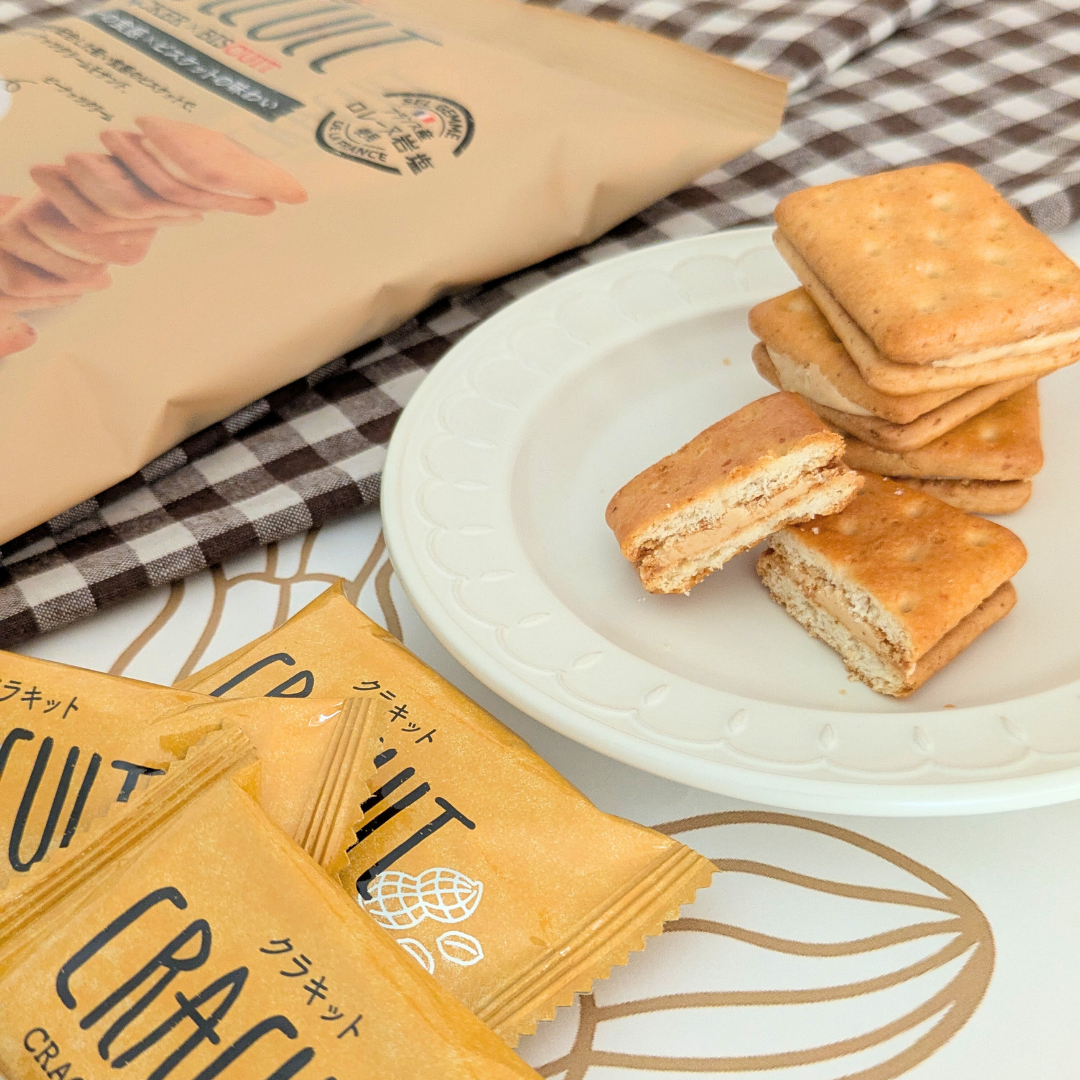 CRACUIT Peanut Cream Sandwich Biscuit 