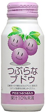Tsuburarn Grape Drink 190g Bottle Can