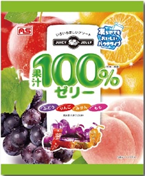 Fruit Juice 100% Jelly Mix Pouch 25P