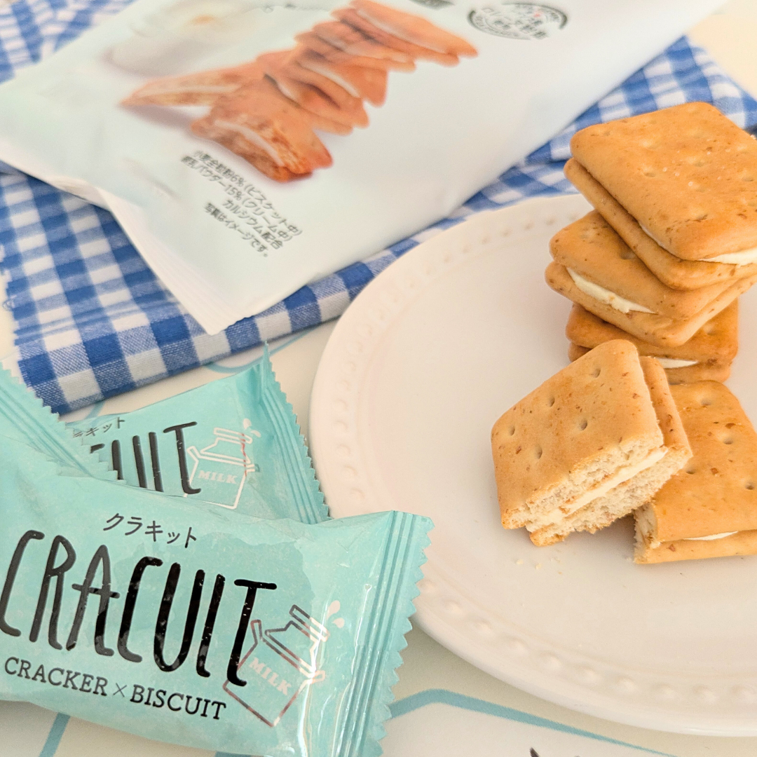 CRACUIT Condensed Milk Cream Sandwich Biscuit 