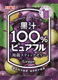 Pure Fruit Konjac Stick Jelly <Grape>