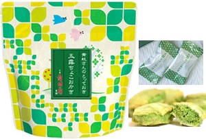 Gyokuro Chocolate Rice Cracker Bag 5P (Forest)