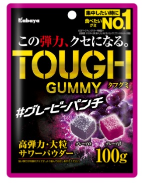 Tough Gummy Grape flavor 2 Assortment <Grapy Punch >