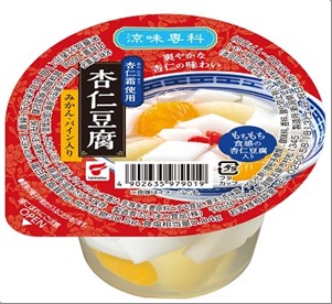 Ryoumi Senka Almond Jelly with Mandarin and Pineapple