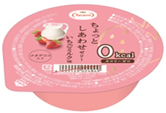 Chotto Shiawase Jelly 0kcal <Strawberry Milk>