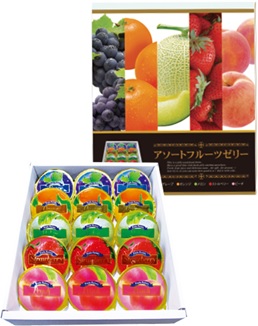 Fruit Jelly Assortment 15P (Wrapped Box)