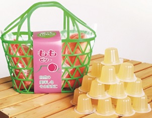 Fruit Juice 100% Jelly Basket <Peach> 23P