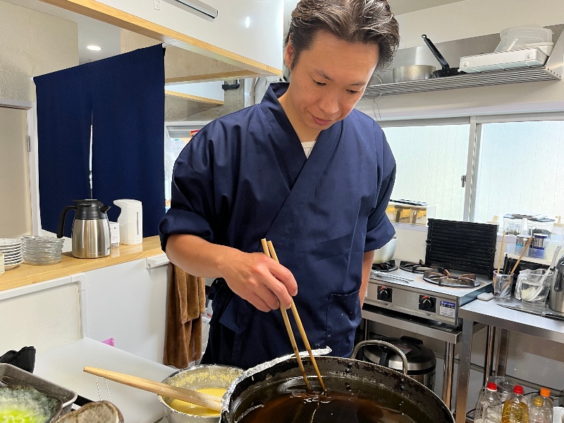 和食の料理人が念願の独立