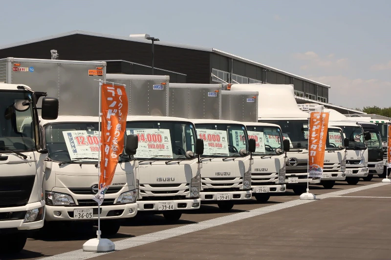働くクルマをスポットでレンタル　大型車や商用車を必要時に