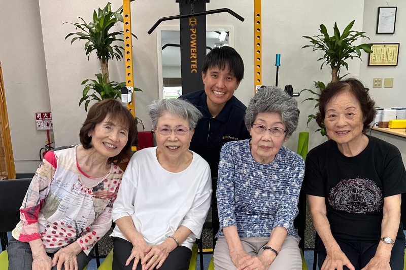 利用者の平均年齢は83歳