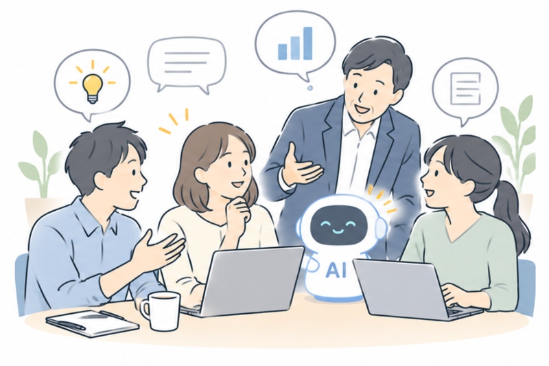 「この場では意見を言ってよい」という関係性を形成