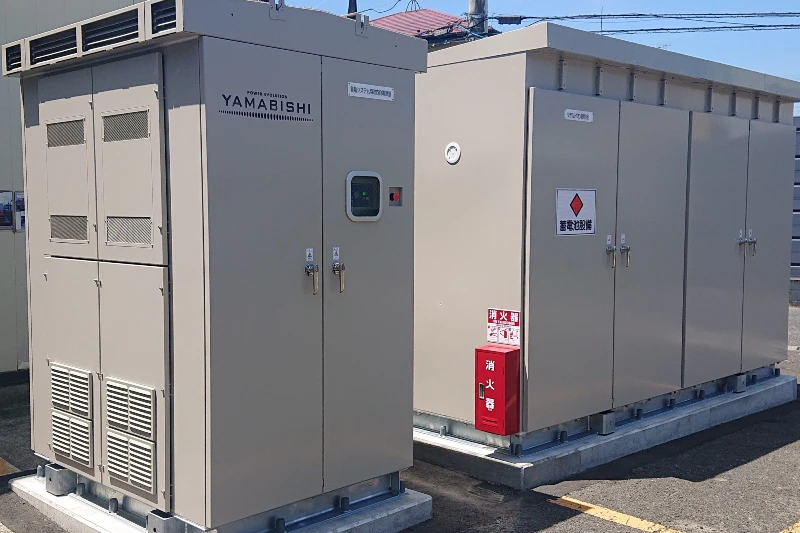 パワコン、蓄電池、監視…オールインワンの蓄電システム