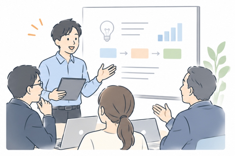 AIが生成した内容の検証を、若手に担わせる
