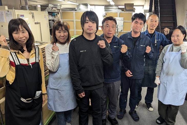 検査には女性スタッフが活躍