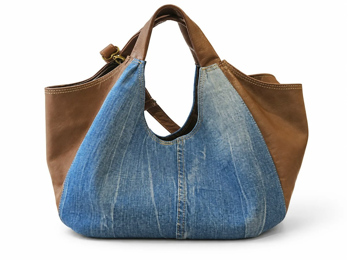 デニムのマザーズバッグ — 写真1