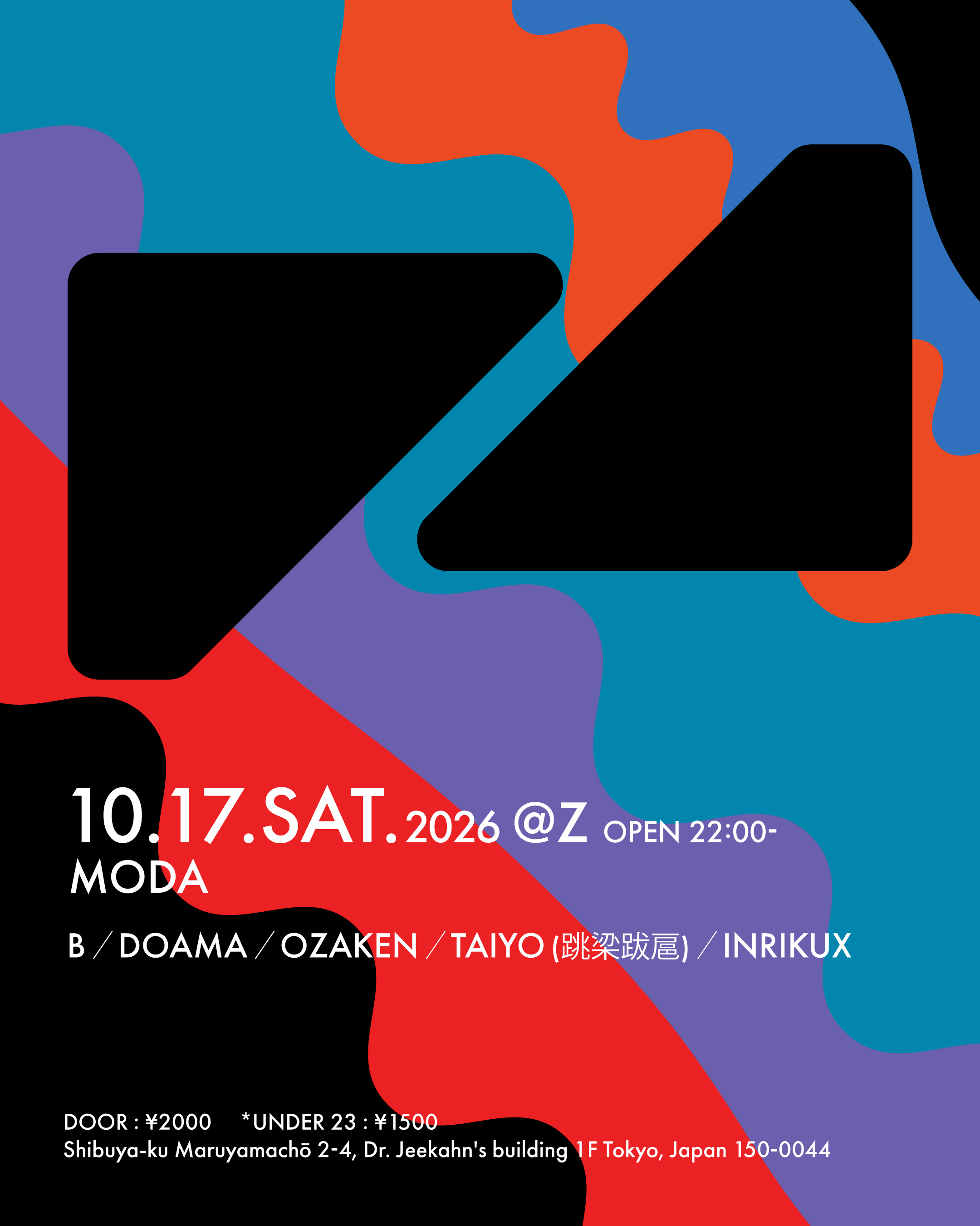 MODA｜Z Maruyamaのフライヤー