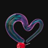 Bubble heart