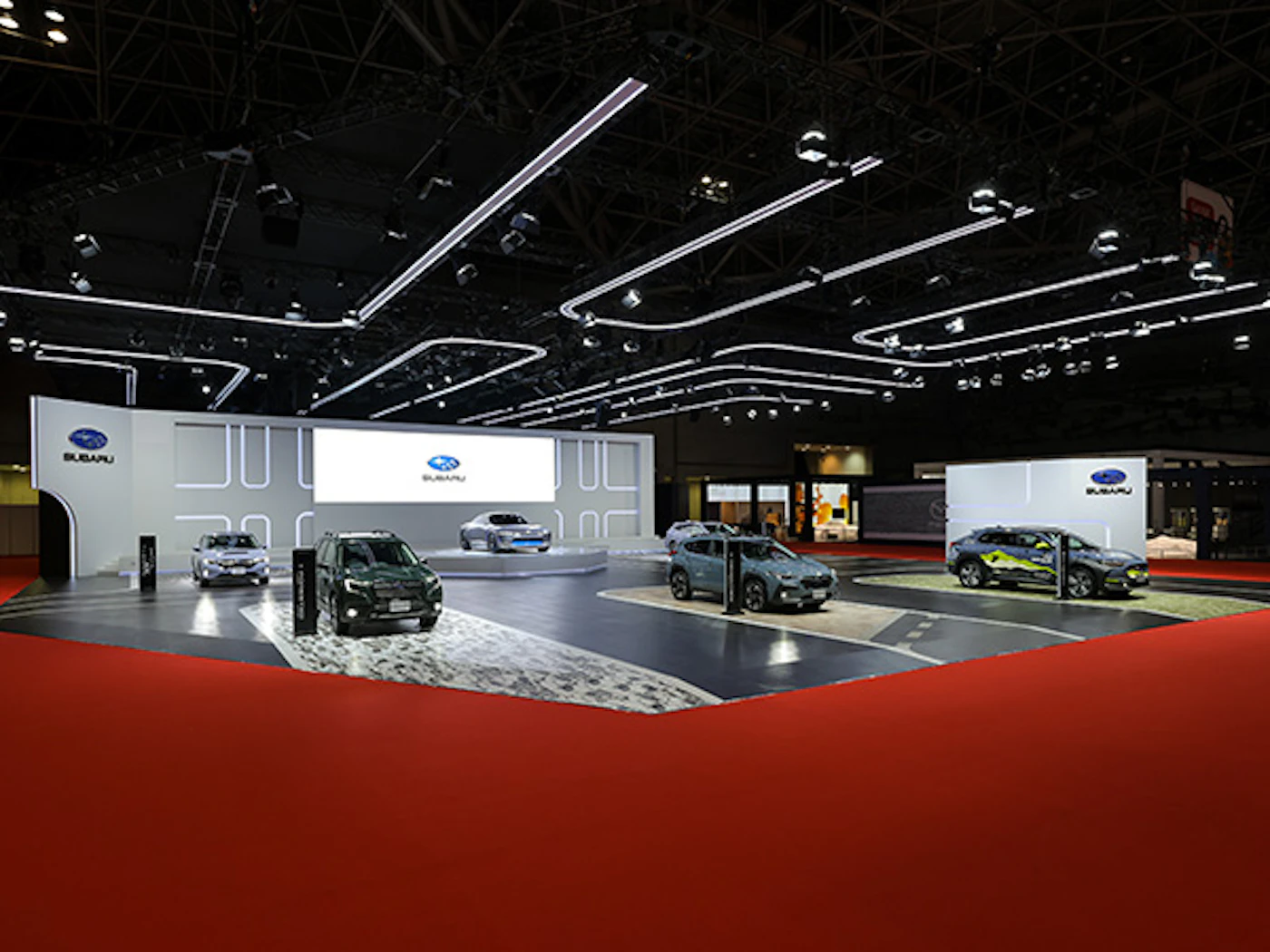 JAPAN MOBILITY SHOW 2023 SUBARU ブース