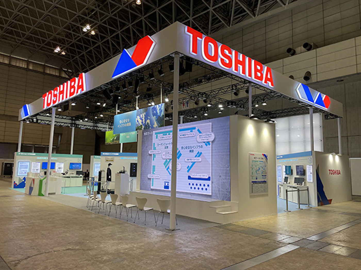 CEATEC2023 東芝ブース