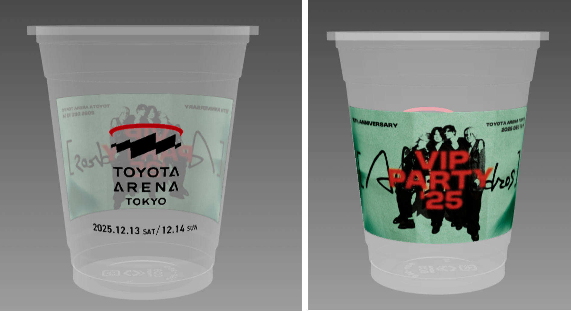 オリジナルコラボカップでの販売決定！＜[Alexandros] 15th