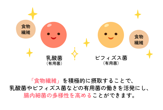 「腸内環境を整える」⇒「腸内細菌の多様性を高める」