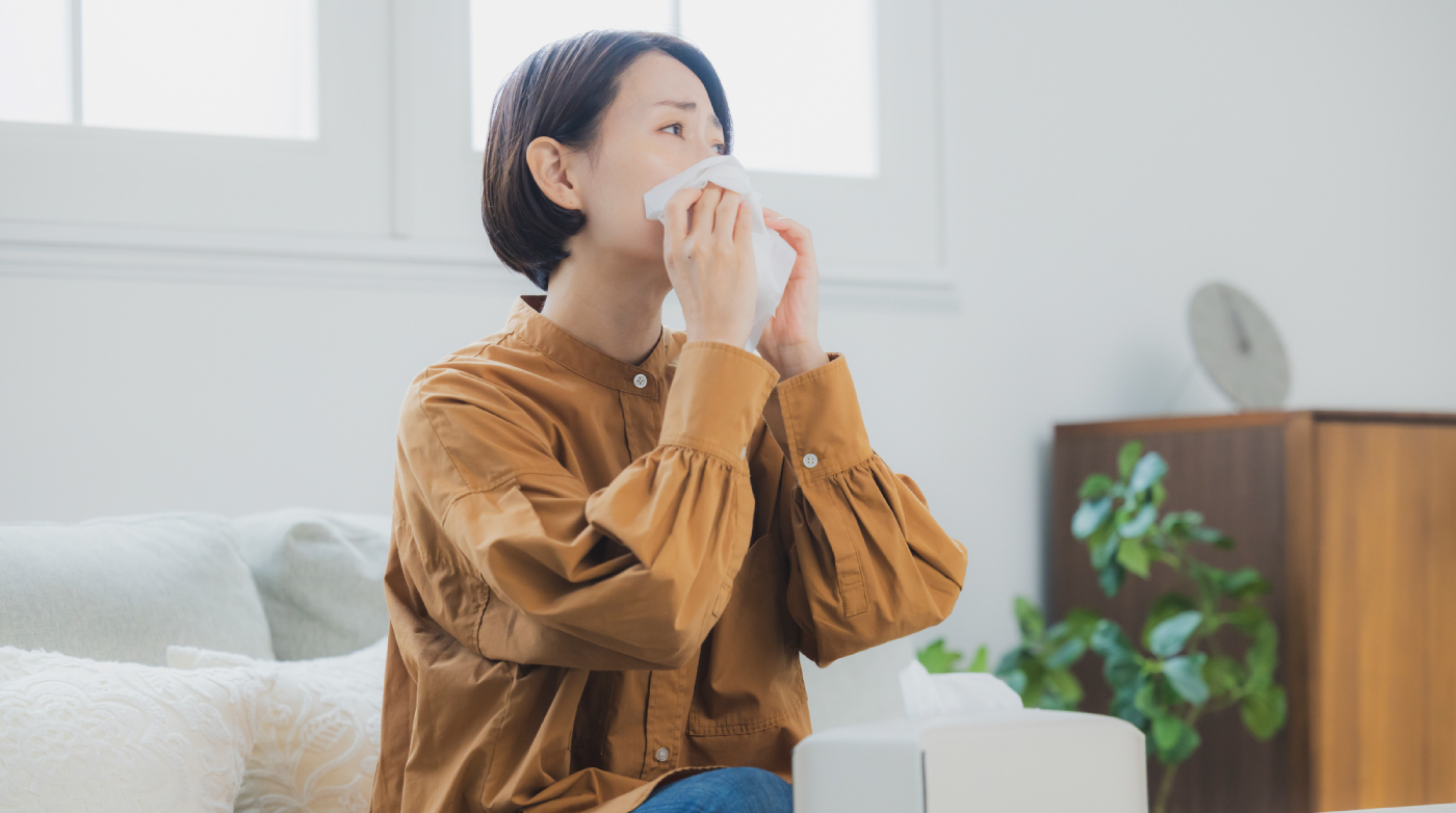 冬に鼻がムズムズする原因は花粉？ハウスダスト？違いと対策を紹介