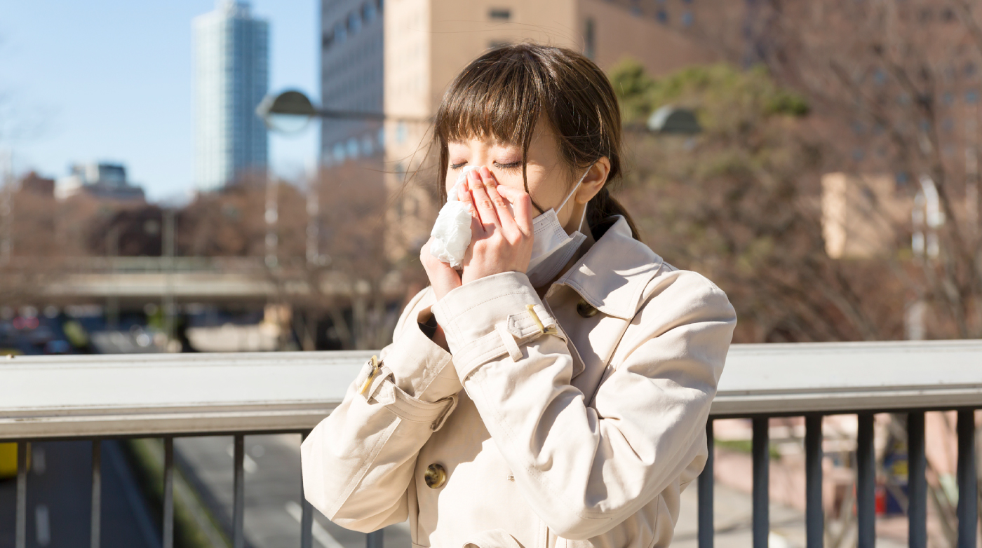 花粉対策には免疫機能の維持が重要！花粉の季節の対処法を紹介