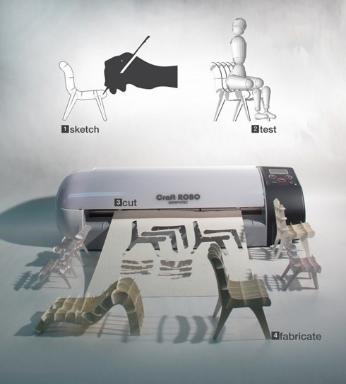 スケッチした絵がそのまま椅子になる？！夢のような無料ツール【Sketch Chair】