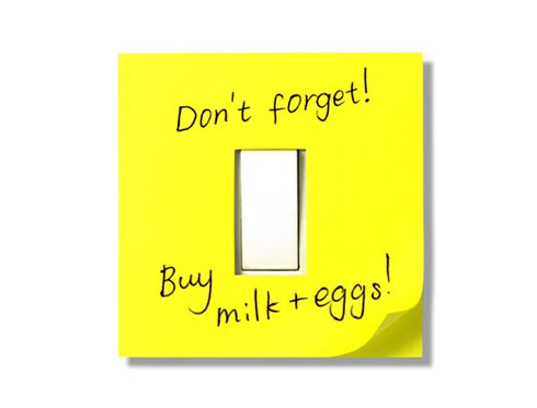 付箋（ふせん）になるスイッチプレート【Switch Notes】