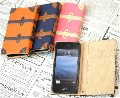 まるでちっちゃな旅行カバン。実はiPhoneケースなんです【Trolley Case for iPhone5】