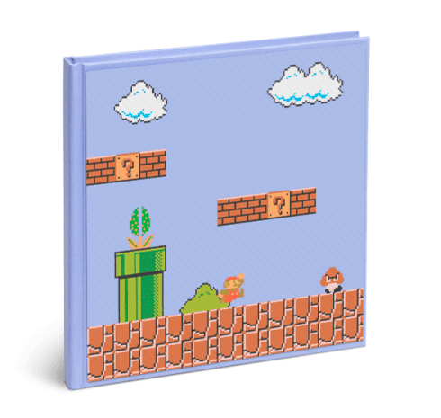 動く！ マリオのノートブック【Super Mario Bros. 3D Motion Notebook】