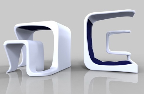 一石二鳥な家具【The Curv】