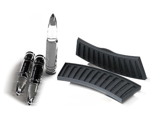 ミリオタよ集まれ！AK-47の弾丸が作れるアイストレー【Bullet AK-47 Ice Cube Tray】