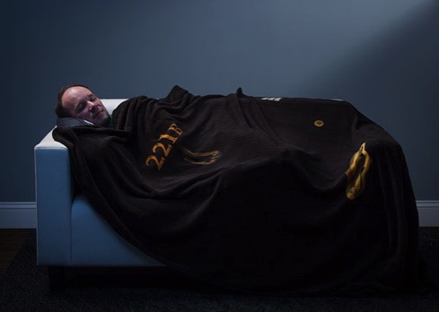 海外ドラマファン注目。シャーロキアンのためのブランケット【Sherlock 221B Doorframe Blanket】