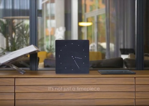 デジタルでアナログなドット時計【Black Analogue Click Clock】