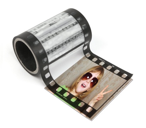 フィルムっぽい付箋（ふせん）【Film Roll Sticky Notes】