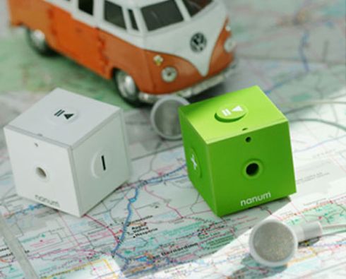 iPodとはひと味違った可愛らしいデザインのmp3プレーヤー！？【Nanum CrossCube mp3 player】