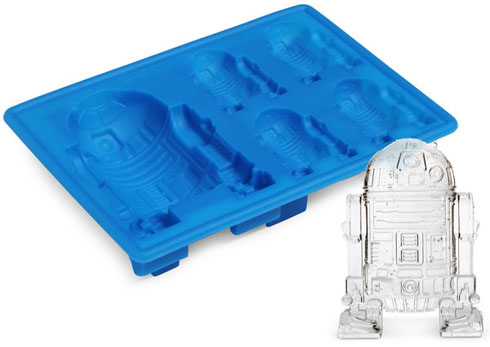 スターウォーズ・ファンのためのアイストレー（製氷器）第二弾！今度はR2-D2！【R2-D2 Ice Cube Trays】