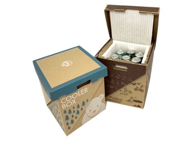 発泡スチロール並の性能！段ボール製保冷庫【&#8221;ほぼ”紙のクーラーボックス】