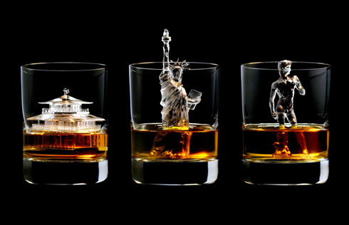 溶かしたくない・・・。美しすぎる氷【3D on the Rocks】