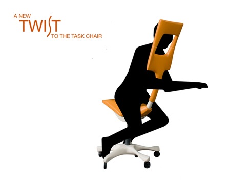 肩や首のコリがひどい人にオススメな画期的ワークチェアー【Twist】